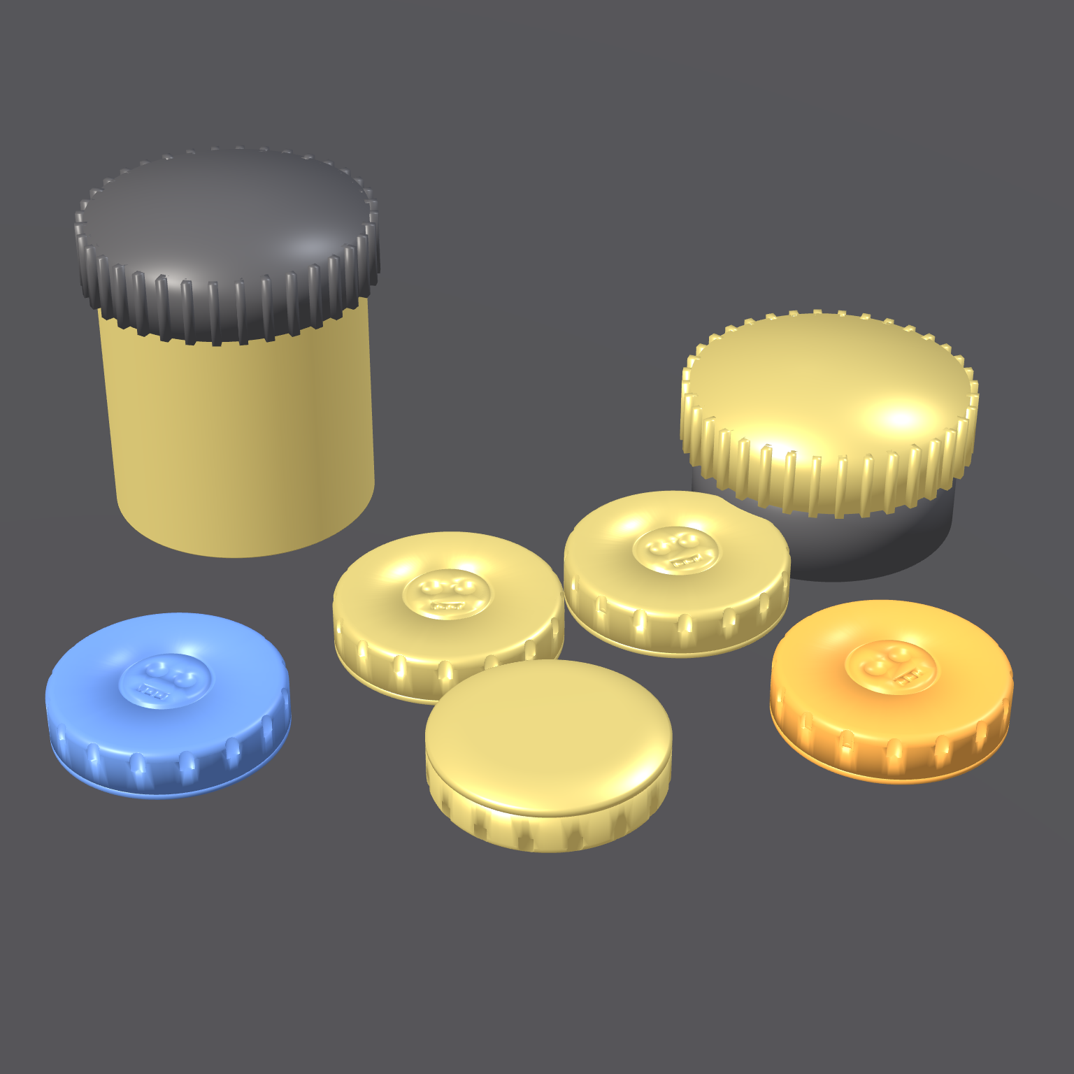 SKELZZY Cap 4-Pack